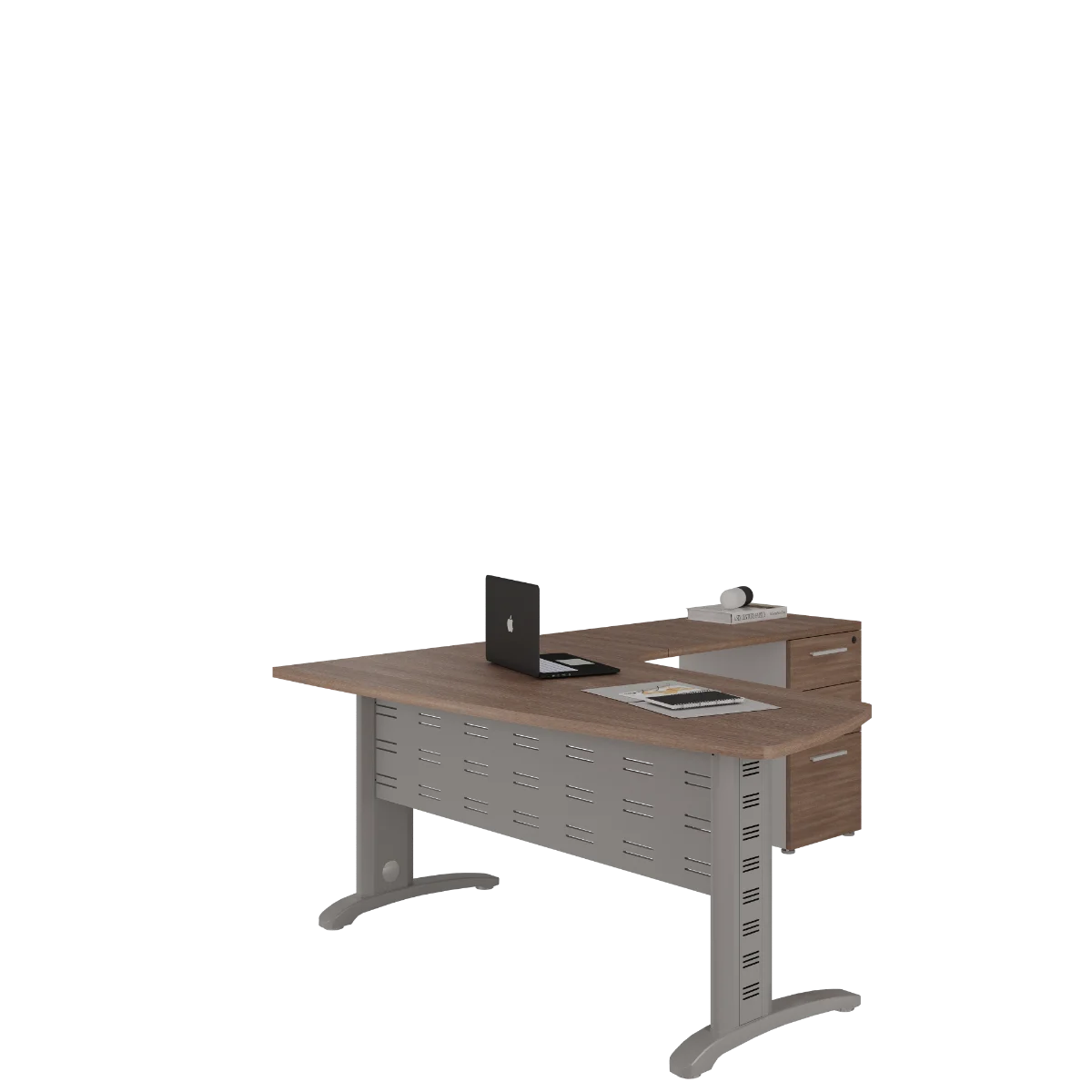 Ejecutivo en L Permassa con credenza