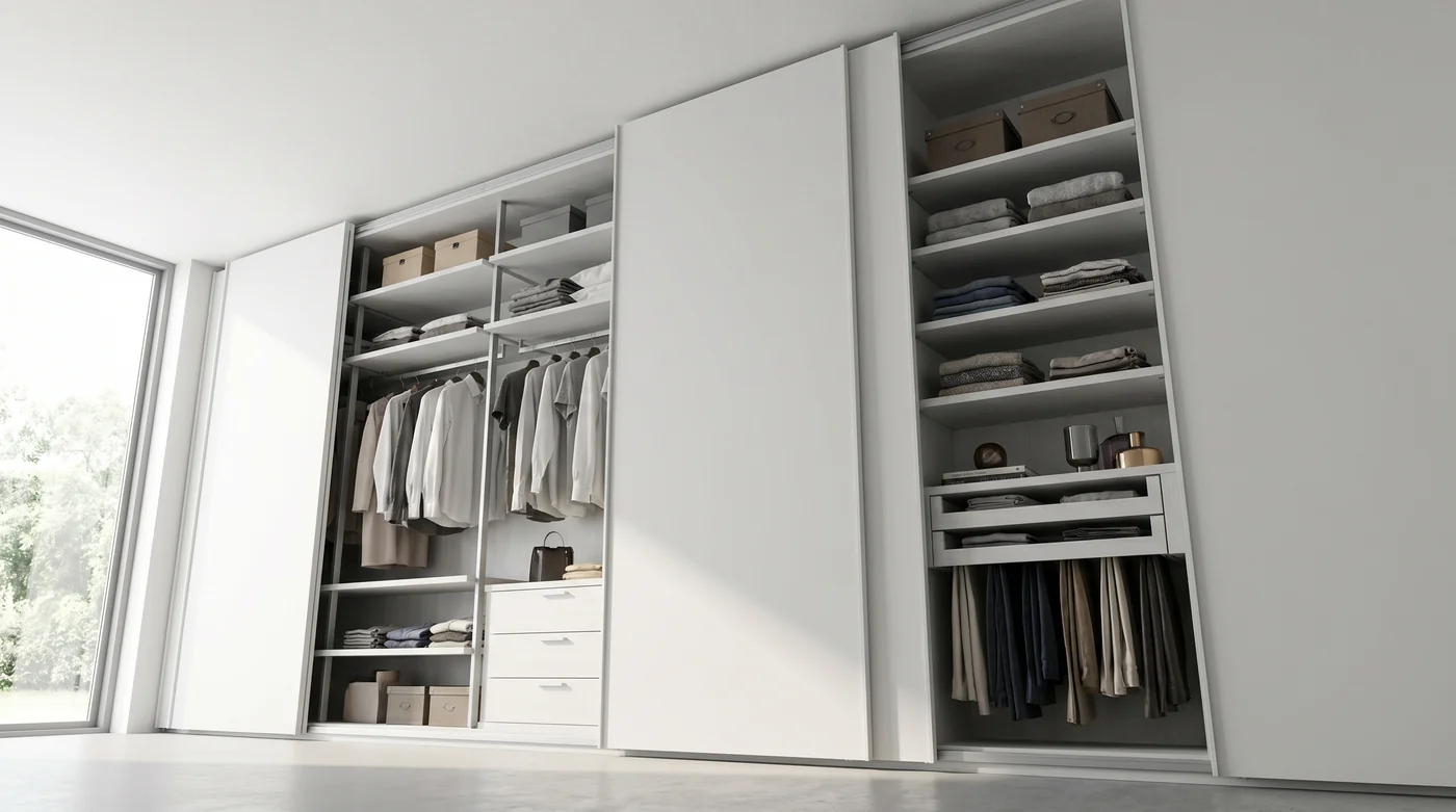 Closet a medida instalado en Chihuahua