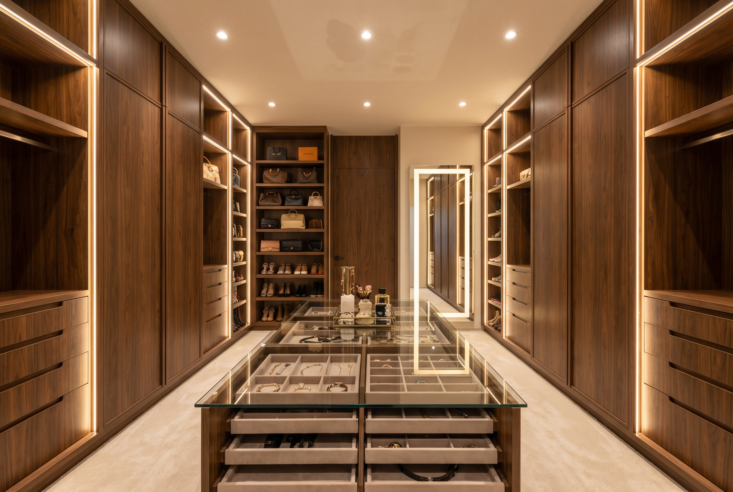 Walk-in Closet Atelier por 32 Proyectos en Residencial Campestre, Chihuahua