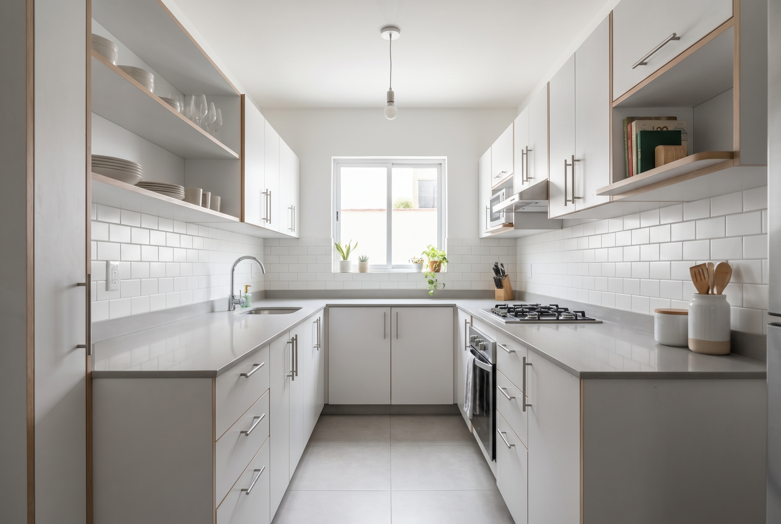 Cocina Esencial Funcional por 32 Proyectos en Depto. Torre Lumina, Chihuahua